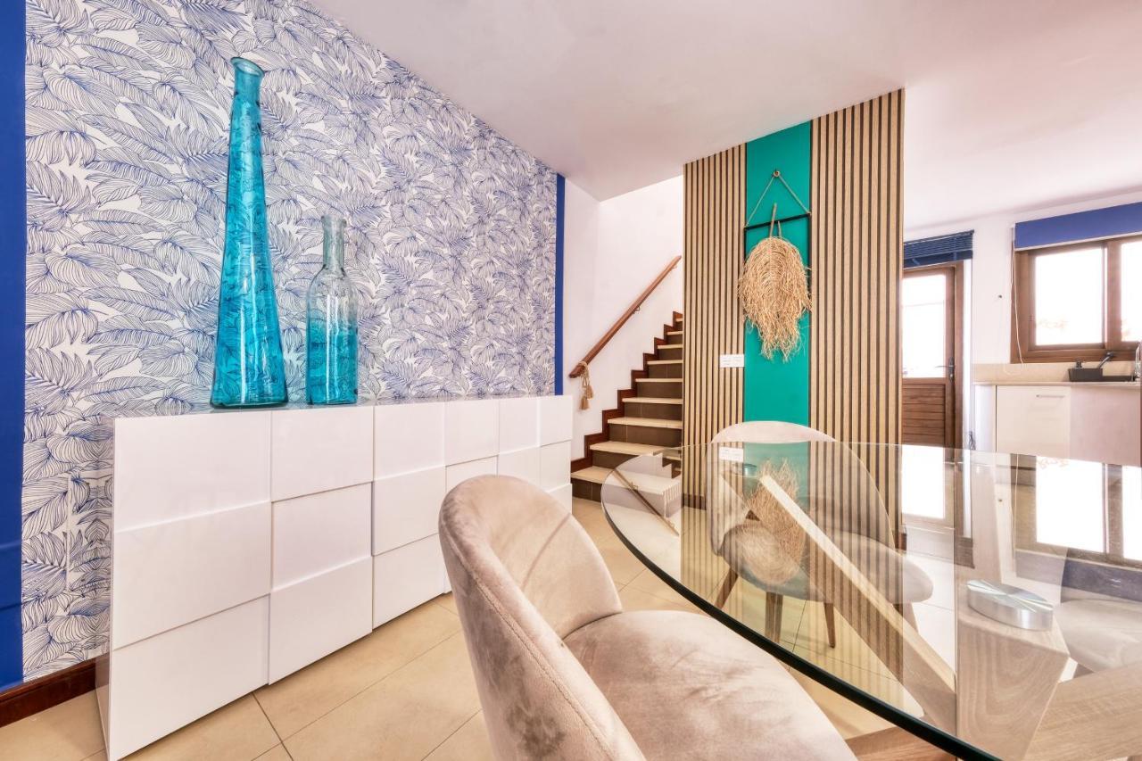 Casa Bleu 2 Floors ,2 Bedrooms ,Equipped Kitchen ,Balcony ,Terrace And Grill Puerto Calero Luaran gambar